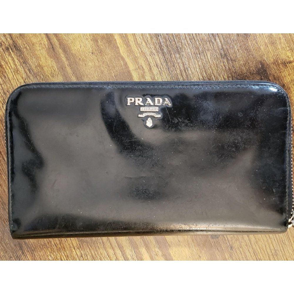 Prada Saffiano Continental Large Leather Wallet - Picture 3 of 13